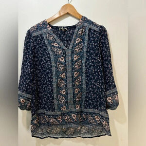 JOIE Floral print Casual blouse Size XS